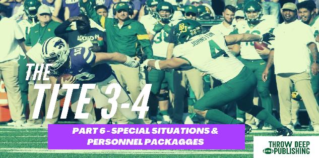 The Tite 3-4: Part 6 - Special Situations & Personnel Packages Chalk Talk