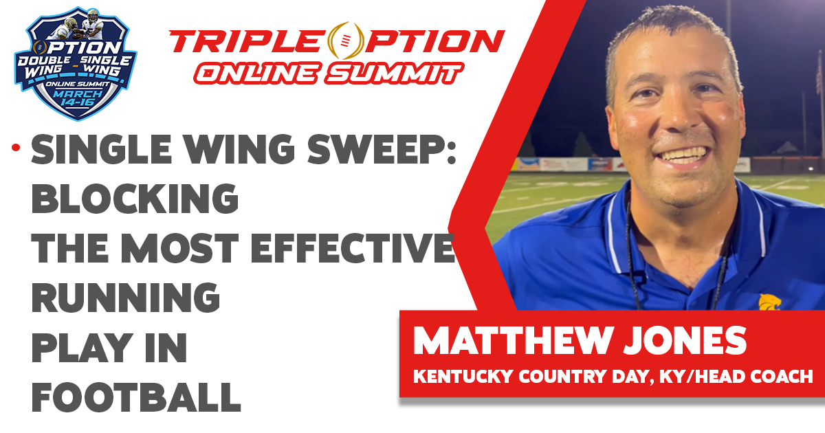 Single Wing Sweep: Blocking the Most Effective Running Play in Football