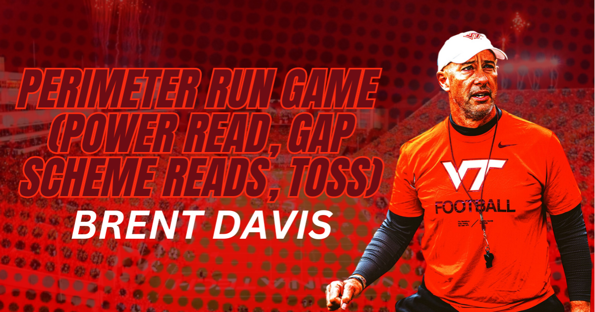 Brent Davis - Perimeter Run Game (Power Read, Gap Scheme Reads, Toss)