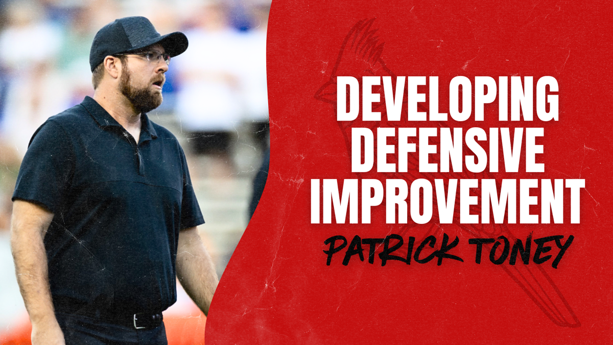 Patrick Toney  Developing Defensive Improvement