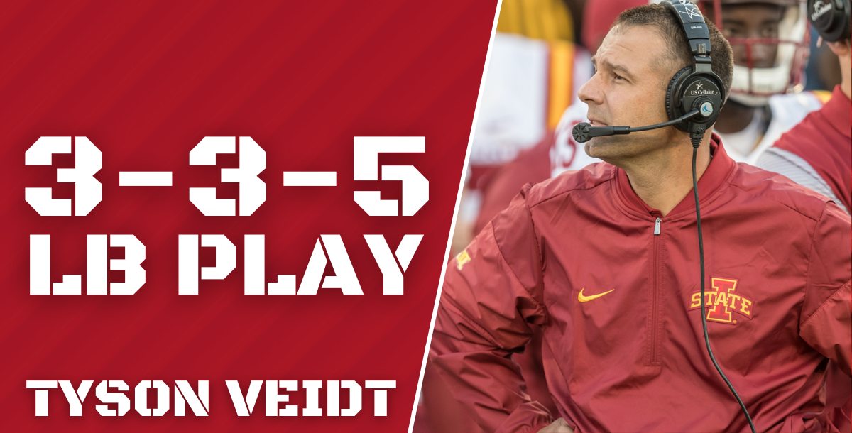 LINEBACKER PLAY in the 33 Stack - Iowa State